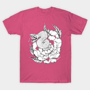 Chrysanthemum Snake T-Shirt